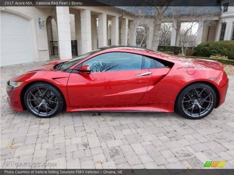  2017 NSX  Valencia Red Pearl