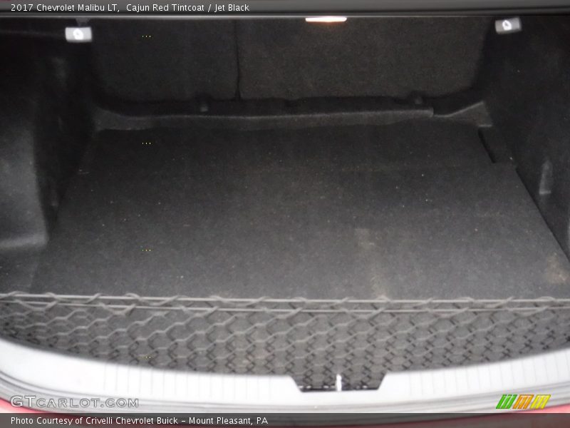 Cajun Red Tintcoat / Jet Black 2017 Chevrolet Malibu LT