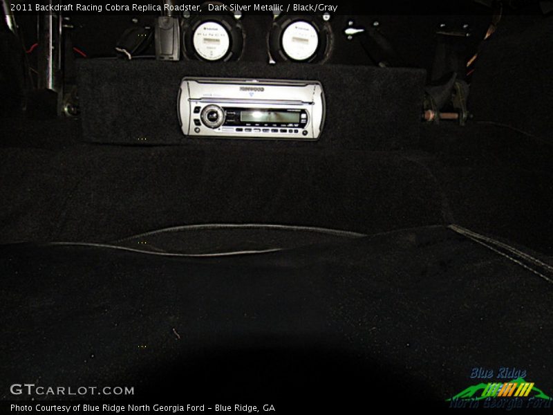 Dark Silver Metallic / Black/Gray 2011 Backdraft Racing Cobra Replica Roadster