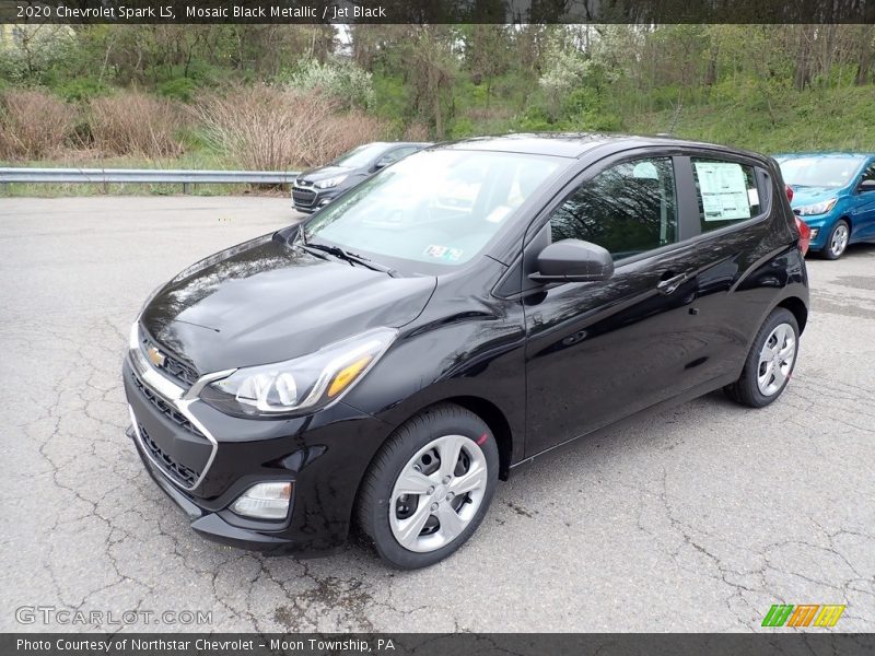 Mosaic Black Metallic / Jet Black 2020 Chevrolet Spark LS