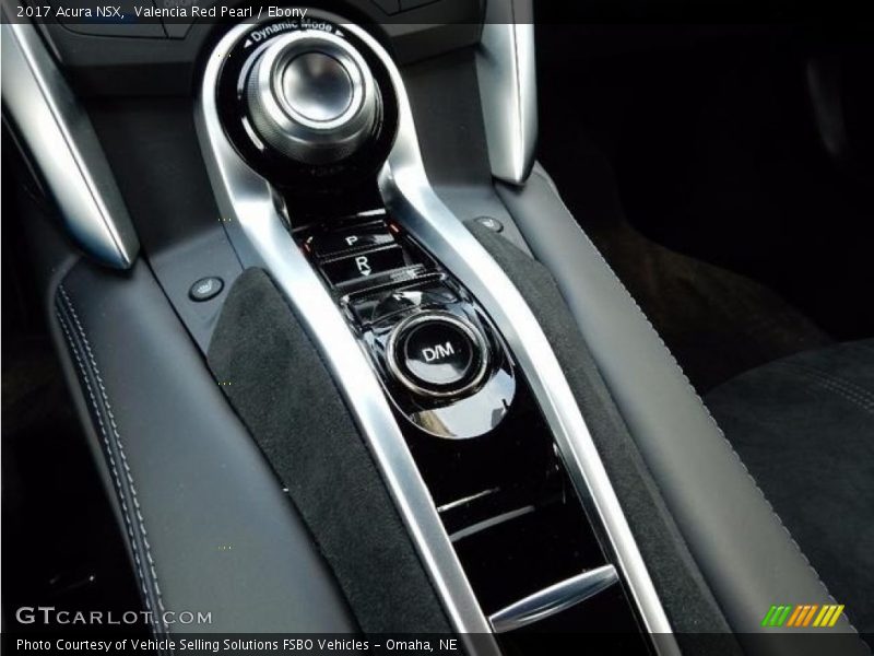 Controls of 2017 NSX 