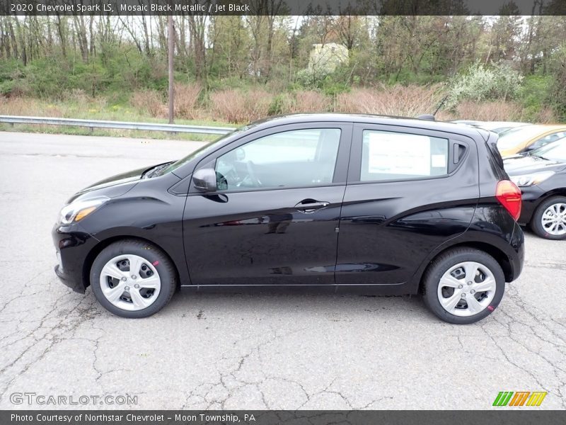 Mosaic Black Metallic / Jet Black 2020 Chevrolet Spark LS