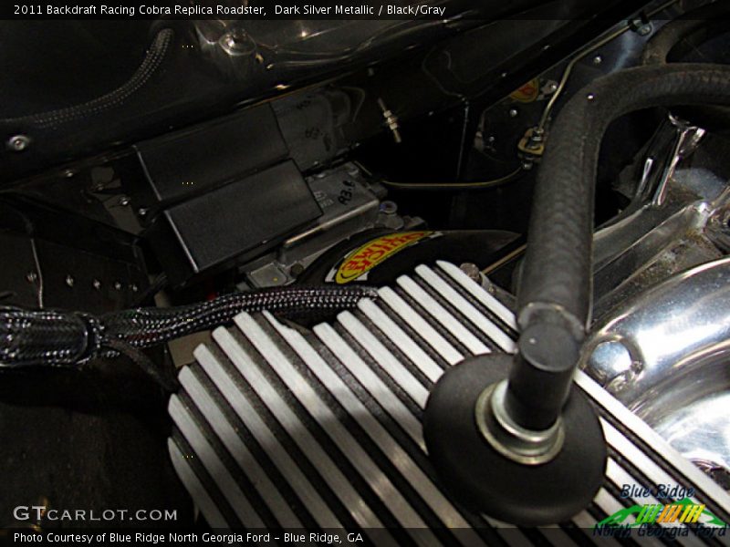 Dark Silver Metallic / Black/Gray 2011 Backdraft Racing Cobra Replica Roadster