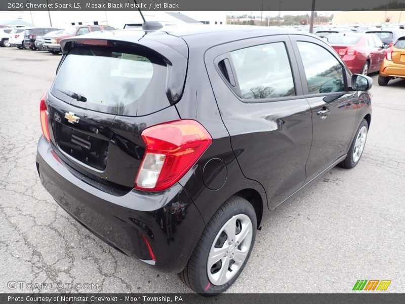 Mosaic Black Metallic / Jet Black 2020 Chevrolet Spark LS