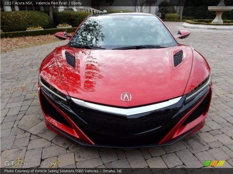  2017 NSX  Valencia Red Pearl
