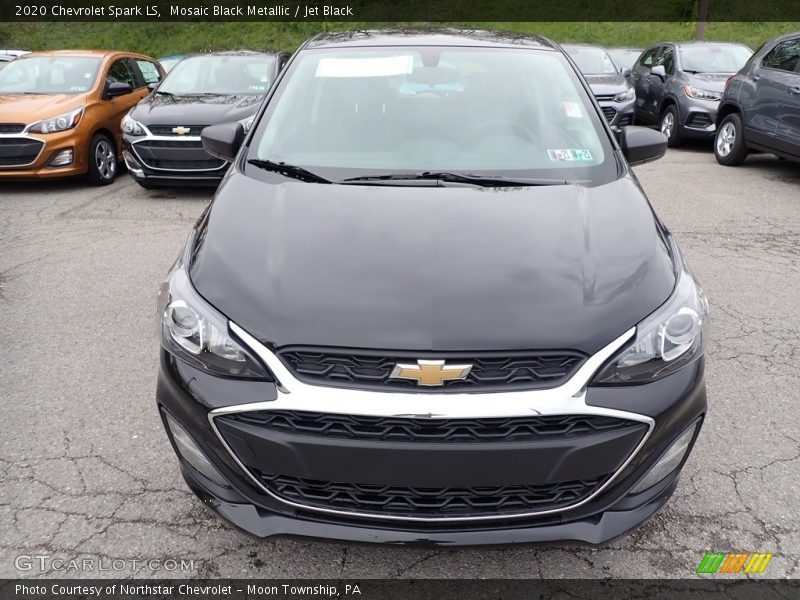 Mosaic Black Metallic / Jet Black 2020 Chevrolet Spark LS