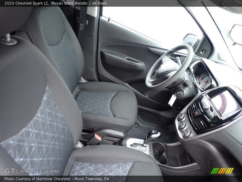 Mosaic Black Metallic / Jet Black 2020 Chevrolet Spark LS