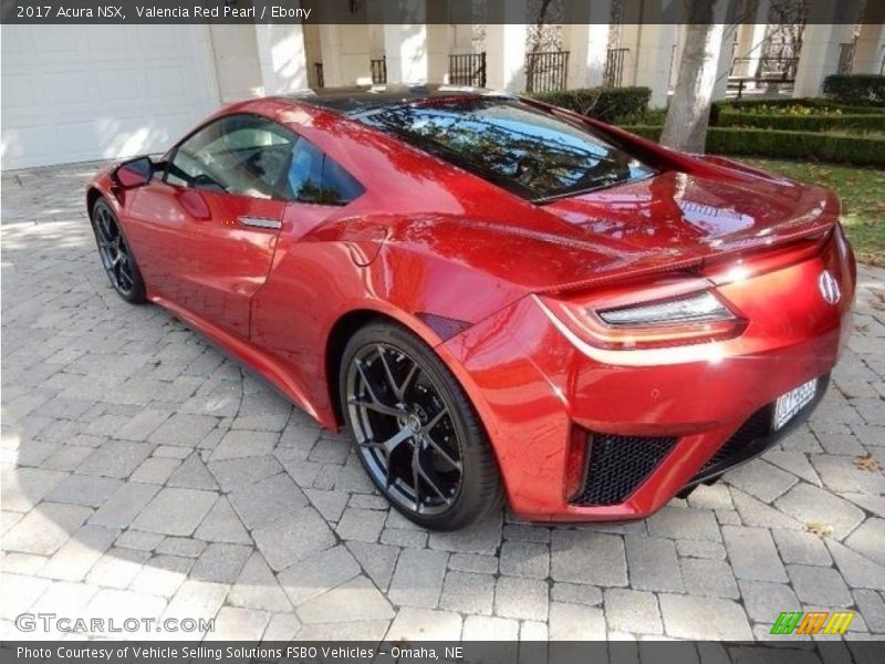  2017 NSX  Valencia Red Pearl