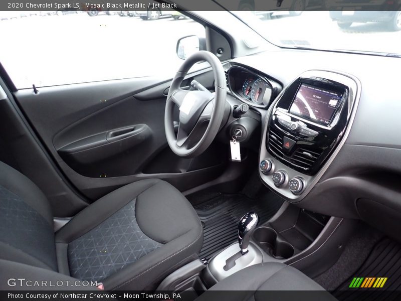 Mosaic Black Metallic / Jet Black 2020 Chevrolet Spark LS
