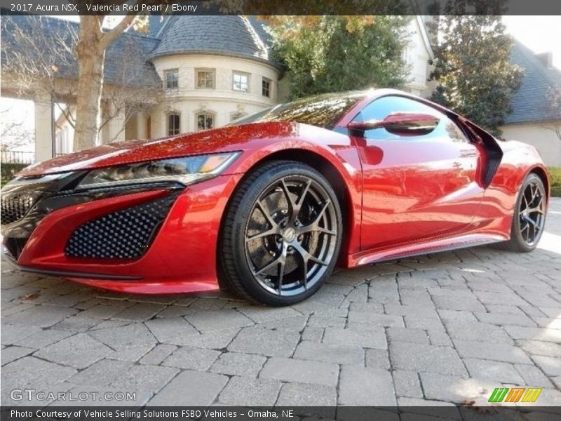  2017 NSX  Valencia Red Pearl