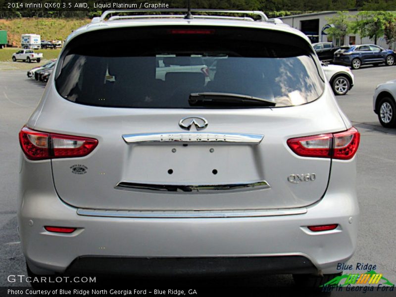 Liquid Platinum / Graphite 2014 Infiniti QX60 3.5 AWD