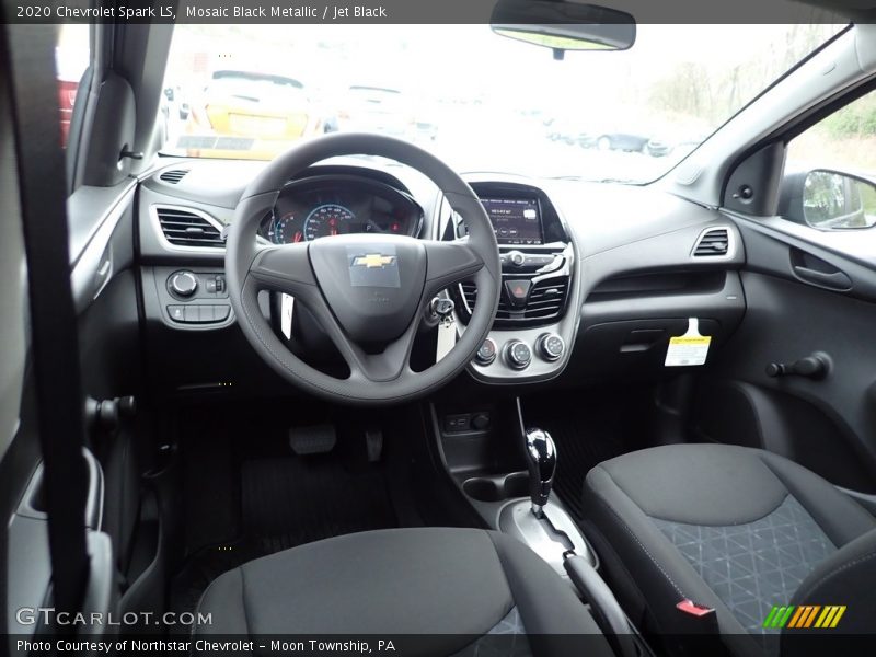 Mosaic Black Metallic / Jet Black 2020 Chevrolet Spark LS
