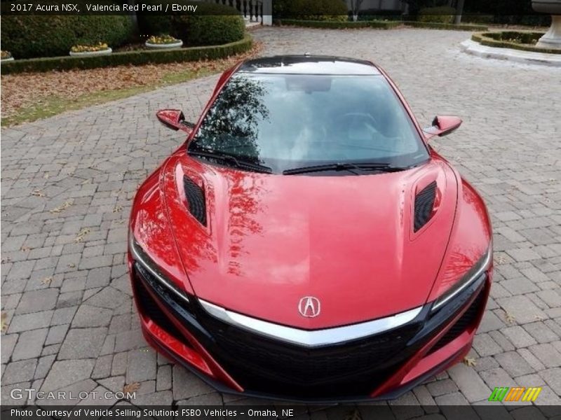  2017 NSX  Valencia Red Pearl