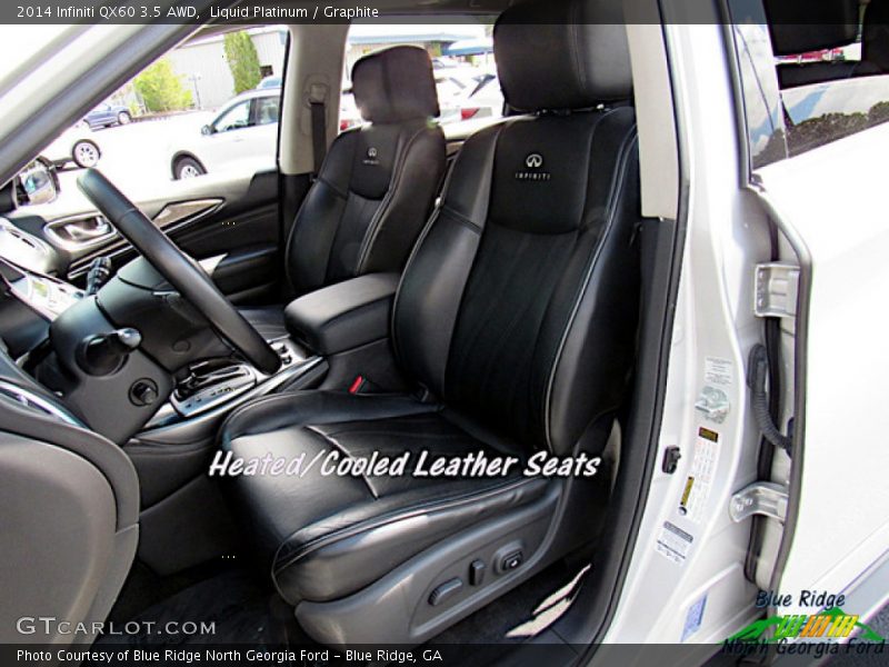 Liquid Platinum / Graphite 2014 Infiniti QX60 3.5 AWD