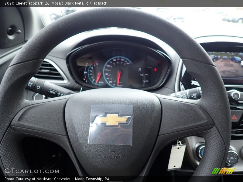 Mosaic Black Metallic / Jet Black 2020 Chevrolet Spark LS