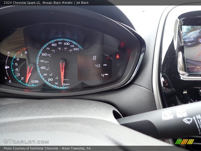 Mosaic Black Metallic / Jet Black 2020 Chevrolet Spark LS