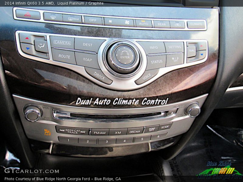 Liquid Platinum / Graphite 2014 Infiniti QX60 3.5 AWD