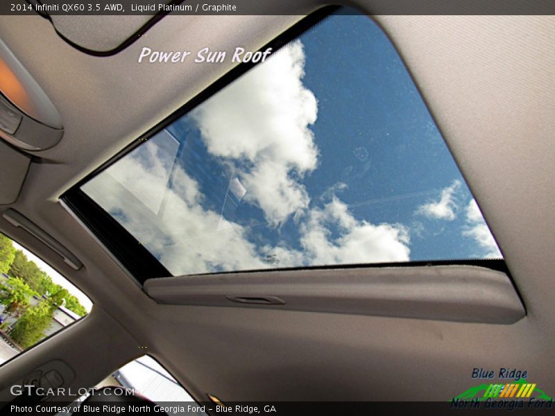 Liquid Platinum / Graphite 2014 Infiniti QX60 3.5 AWD