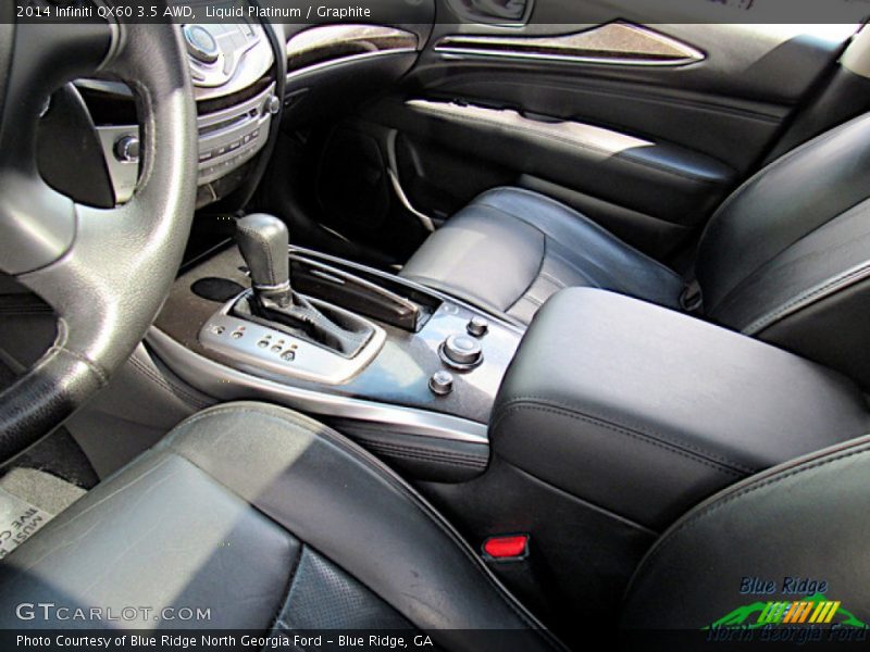 Liquid Platinum / Graphite 2014 Infiniti QX60 3.5 AWD