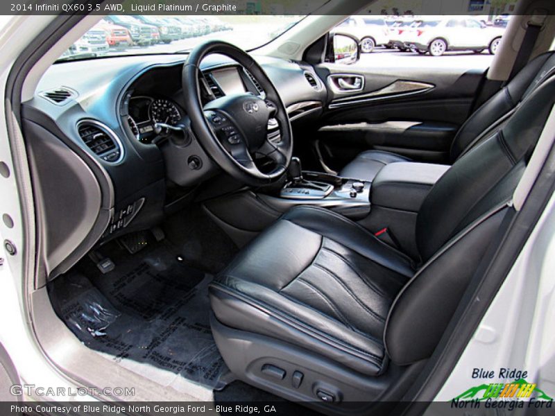 Liquid Platinum / Graphite 2014 Infiniti QX60 3.5 AWD