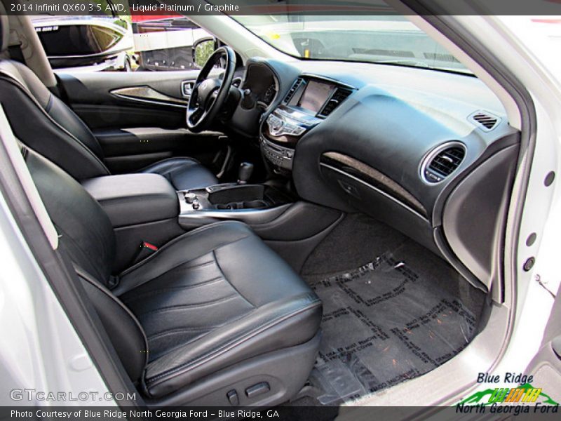 Liquid Platinum / Graphite 2014 Infiniti QX60 3.5 AWD