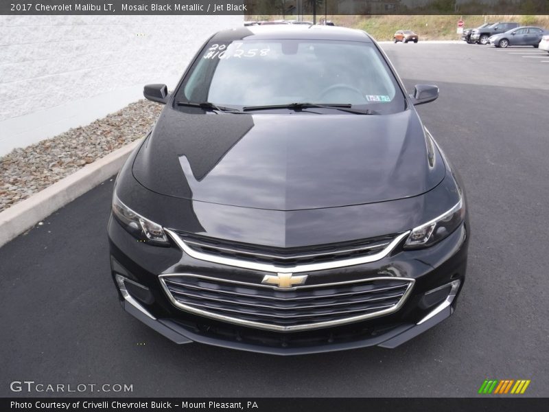 Mosaic Black Metallic / Jet Black 2017 Chevrolet Malibu LT