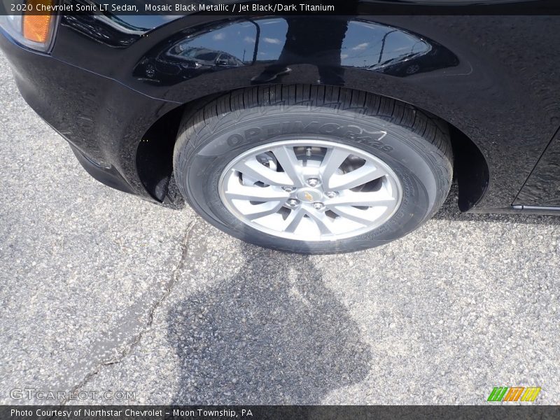 Mosaic Black Metallic / Jet Black/Dark Titanium 2020 Chevrolet Sonic LT Sedan