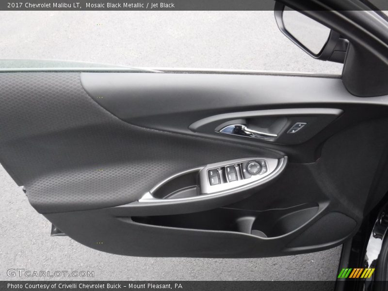 Mosaic Black Metallic / Jet Black 2017 Chevrolet Malibu LT