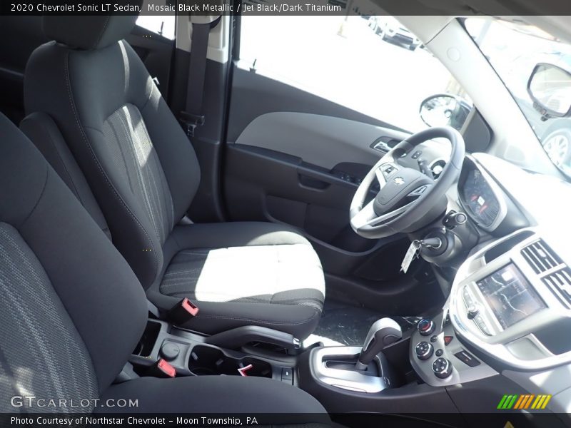 Mosaic Black Metallic / Jet Black/Dark Titanium 2020 Chevrolet Sonic LT Sedan