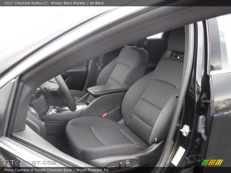 Mosaic Black Metallic / Jet Black 2017 Chevrolet Malibu LT