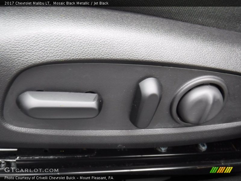 Mosaic Black Metallic / Jet Black 2017 Chevrolet Malibu LT
