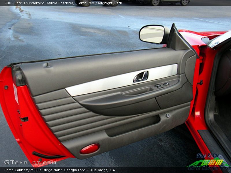 Torch Red / Midnight Black 2002 Ford Thunderbird Deluxe Roadster
