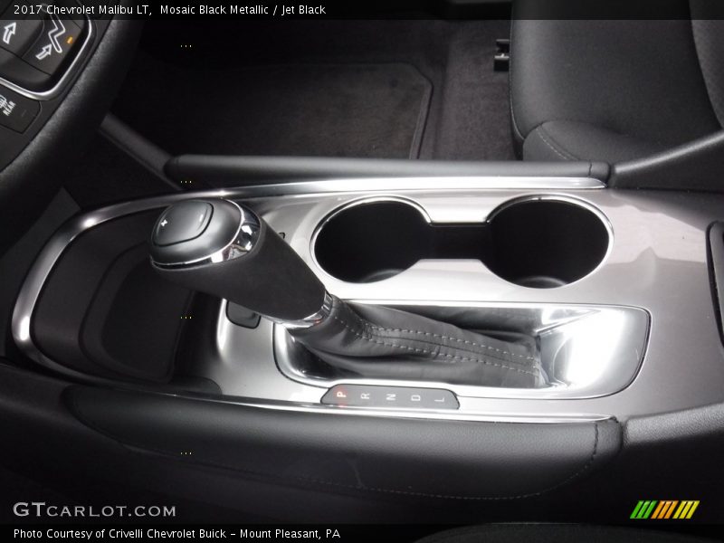 Mosaic Black Metallic / Jet Black 2017 Chevrolet Malibu LT