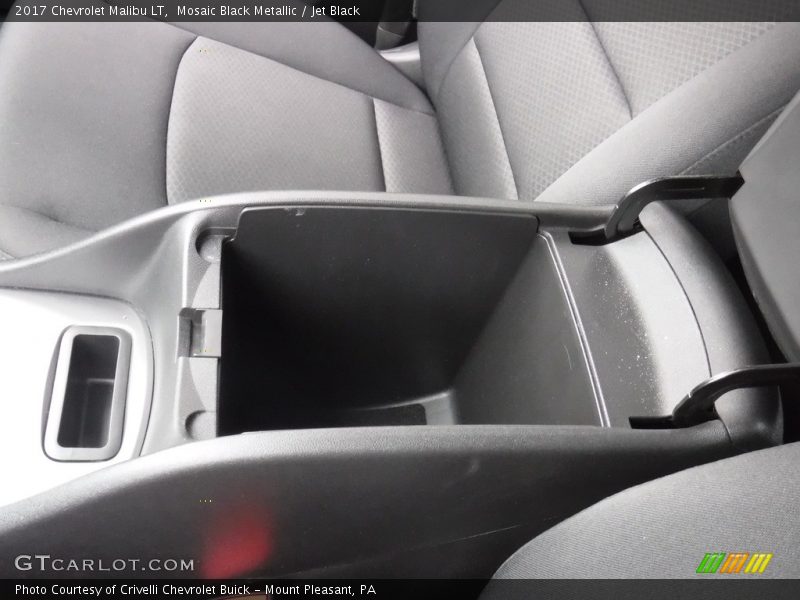 Mosaic Black Metallic / Jet Black 2017 Chevrolet Malibu LT