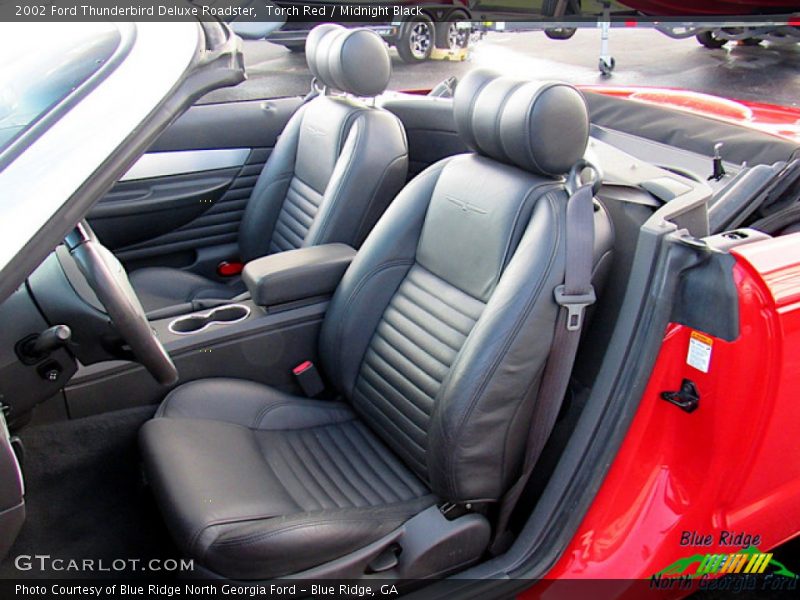 Torch Red / Midnight Black 2002 Ford Thunderbird Deluxe Roadster