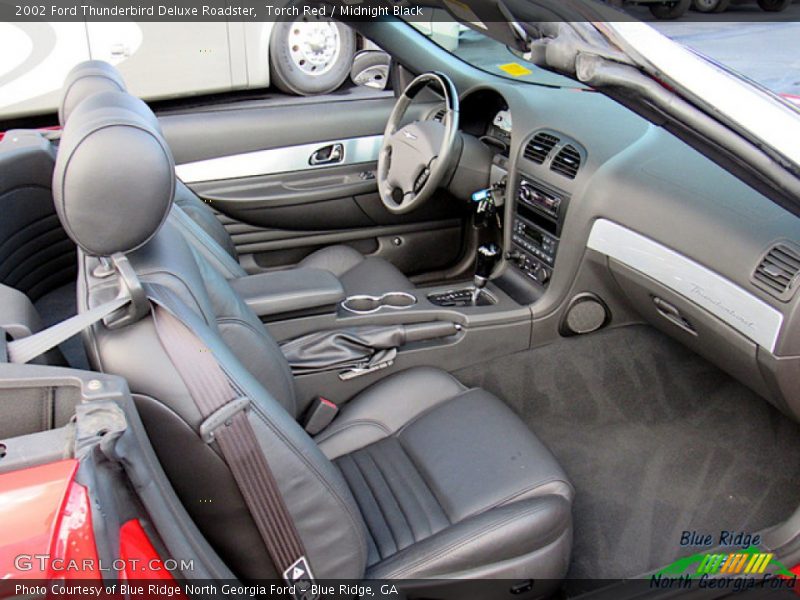 Torch Red / Midnight Black 2002 Ford Thunderbird Deluxe Roadster