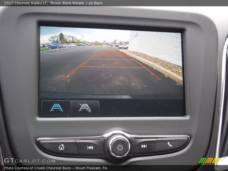 Mosaic Black Metallic / Jet Black 2017 Chevrolet Malibu LT