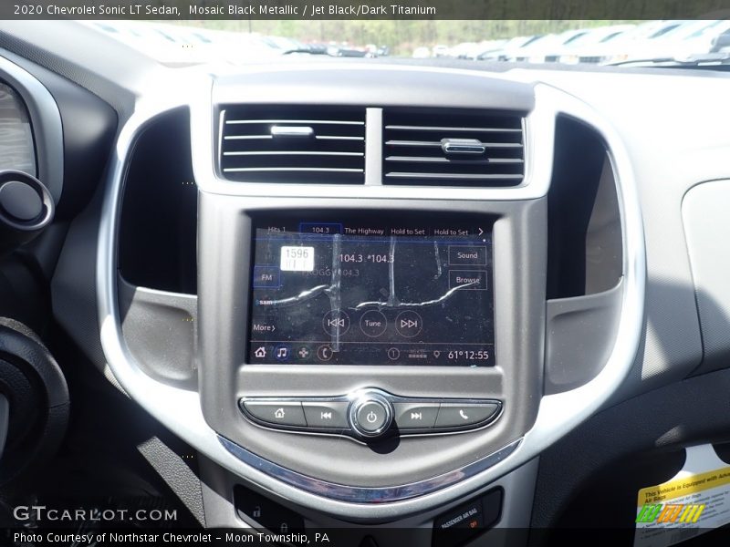 Mosaic Black Metallic / Jet Black/Dark Titanium 2020 Chevrolet Sonic LT Sedan