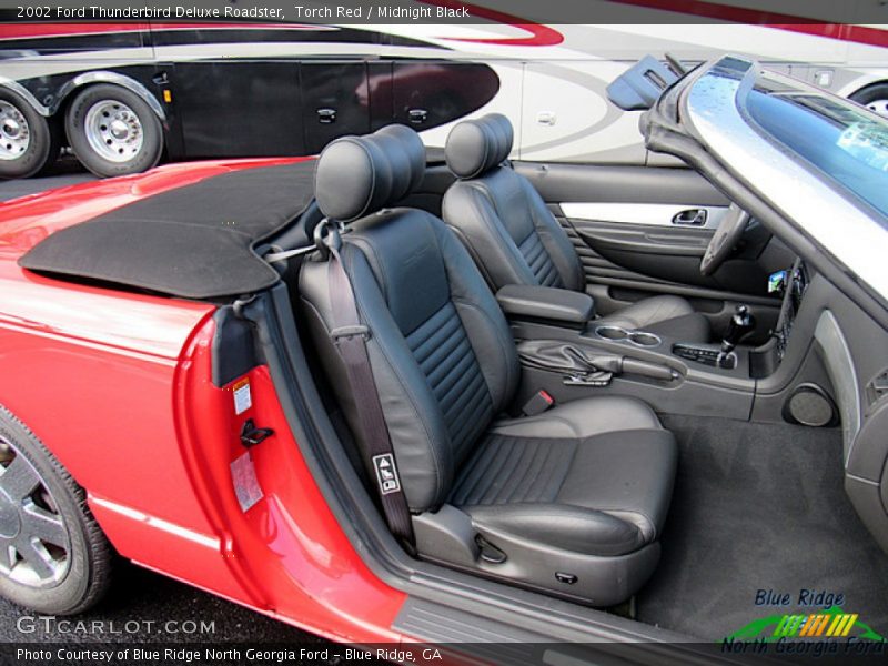 Torch Red / Midnight Black 2002 Ford Thunderbird Deluxe Roadster