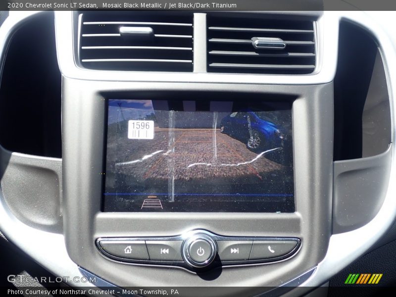 Mosaic Black Metallic / Jet Black/Dark Titanium 2020 Chevrolet Sonic LT Sedan