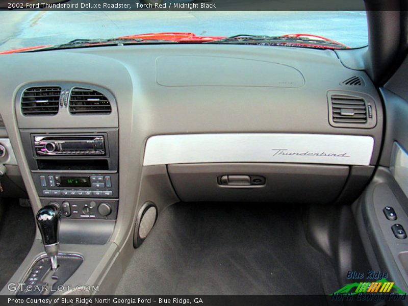 Torch Red / Midnight Black 2002 Ford Thunderbird Deluxe Roadster