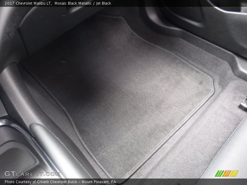 Mosaic Black Metallic / Jet Black 2017 Chevrolet Malibu LT