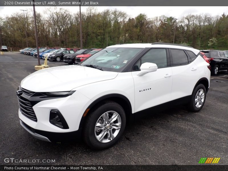 Summit White / Jet Black 2020 Chevrolet Blazer LT AWD