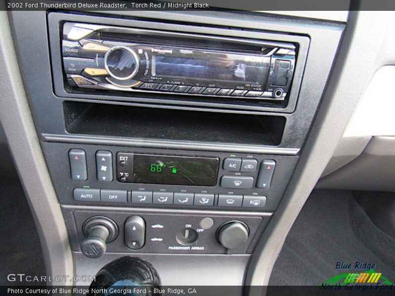 Torch Red / Midnight Black 2002 Ford Thunderbird Deluxe Roadster