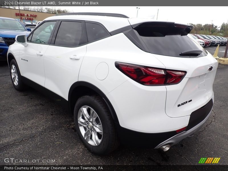 Summit White / Jet Black 2020 Chevrolet Blazer LT AWD