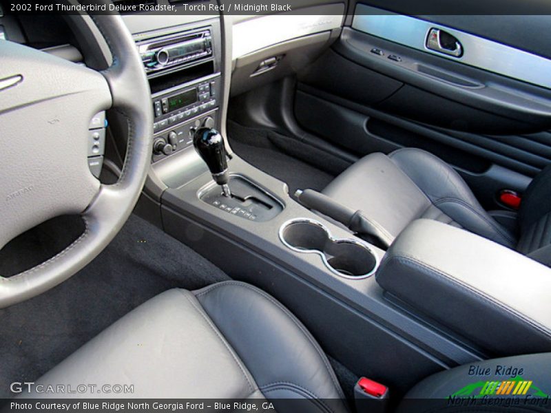Torch Red / Midnight Black 2002 Ford Thunderbird Deluxe Roadster