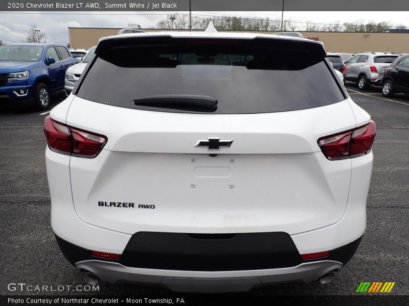 Summit White / Jet Black 2020 Chevrolet Blazer LT AWD