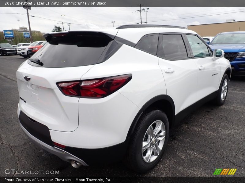 Summit White / Jet Black 2020 Chevrolet Blazer LT AWD