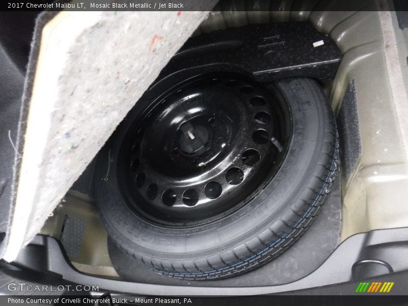 Mosaic Black Metallic / Jet Black 2017 Chevrolet Malibu LT