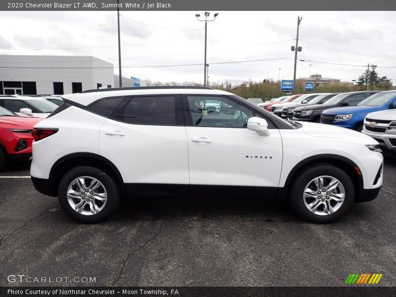 Summit White / Jet Black 2020 Chevrolet Blazer LT AWD